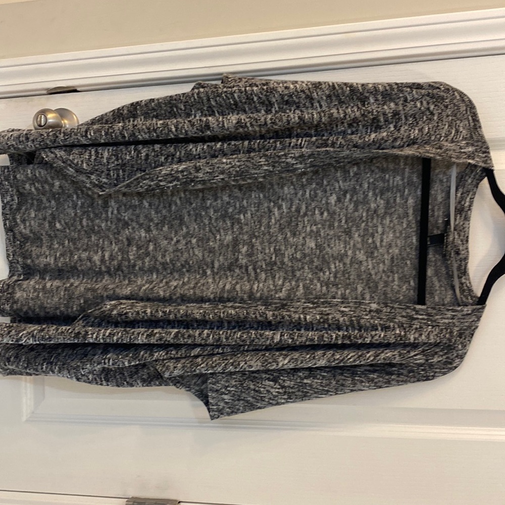 Lane Bryant size 1820 black and white cardigan